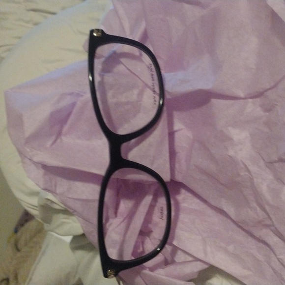 Accessories - NWT Kate Spade glasses, Jailene black silver